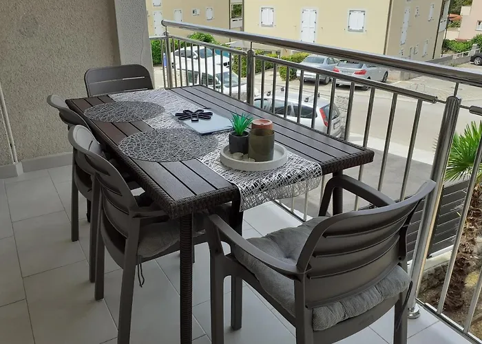 With A Parking Space Malinska, Krk - 19268 Apartman *